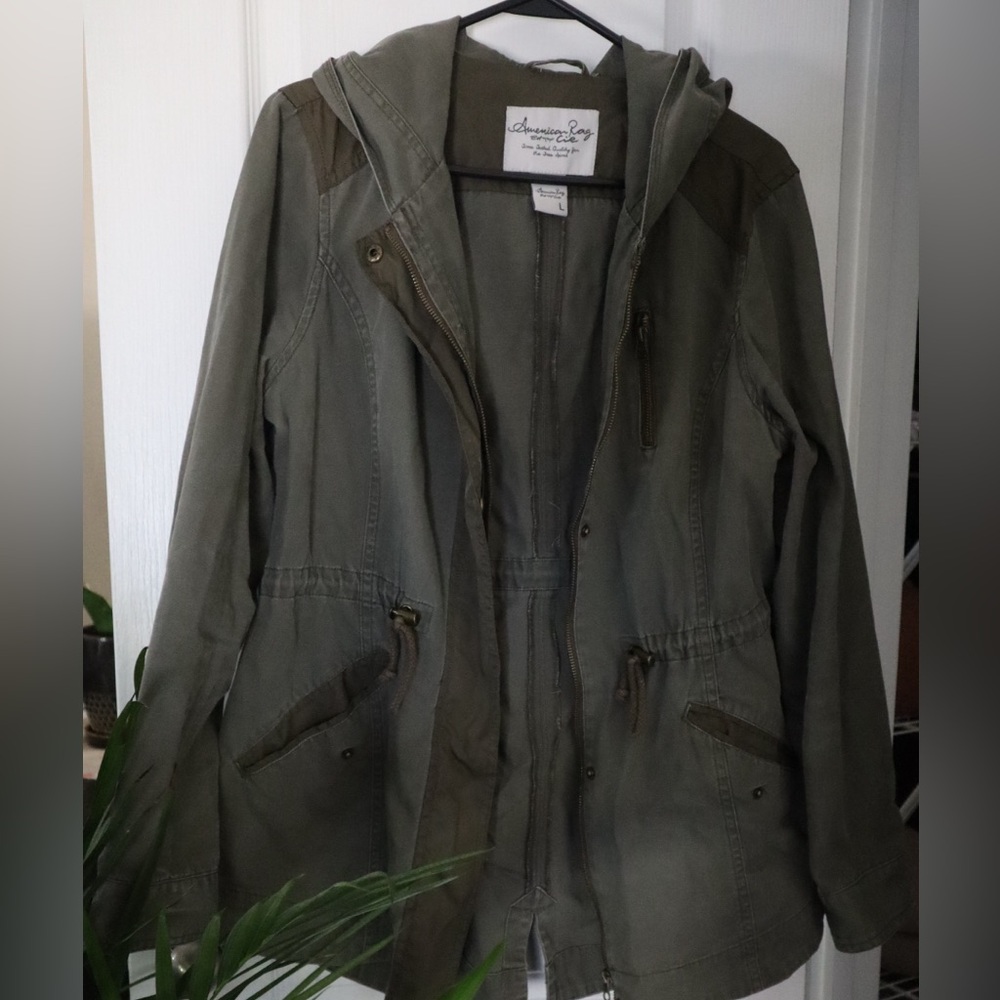 American Rag Khaki Utility Jacket